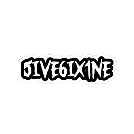 (5ive 6ix 1ne) sticker